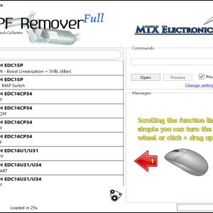 MTX DPF Remover